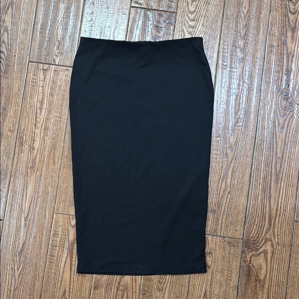 Forever 21 Black Midi Pencil Skirt